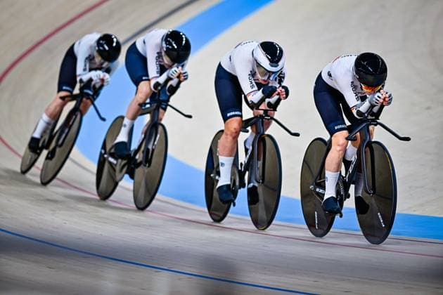 BRAUTIGAM Messane, BRAUSSE Franziska, KLEIN Lisa, SUSSEMILCH Laura Women s Team Pursuit UCI Track Cycling Nations Cup 2025 BRAUTIGAM Messane, BRAUSSE Franziska, KLEIN Lisa, SUSSEMILCH Laura Women s Team Pursuit UCI Track Cycling Nations Cup 2025 UCI Track Cycling Nations Cup 2025 from March 14 to 16 at the Konya Velodrom Konya Olimpik Bisiklet Veledromu in Turkey