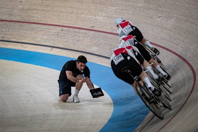 Switzerland UCI Track Cycling Nations Cup Konya 2025 ANDRES Michelle BURI Fabienne LIEHNER Annika SEITZ Aline SUI Switzerland MARGUET Tristan SUI Coach Landscape horizontal Landscape Event Event UCI Track Cycling Nations Cup 2025 Category Category Cycling Track Cycling Nations Cup Elite Women Location Location Asia Turkey Konya Velodrome Konya Discipline Team Pursuit Distance 4000 m Date Date 14 03 2025 Friday Day 1