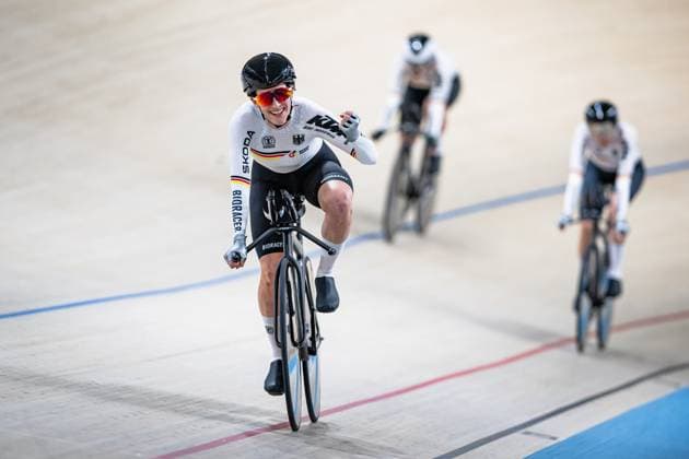 Bilder des Jahres 2025, Sport 03 März Sport Themen der Woche KW11 Sport Bilder des Tages Germany: UCI Track cycling, Rad, Radsport, Bahnrad, Bahn Nations Cup Konya 2025 BRAUßE Franziskaa ( GER ) Germany Querformat - quer - horizontal - Landscape - Event Veranstaltung: UCI Track Cycling Nations Cup 2025 - Category Kategorie: Cycling - Track Cycling Nations Cup - Elite Women - Location Ort: Asia - Turkey - Konya - Velodrom Konya - Discipline: Team Pursuit - Distance: 4000 m - Date Datum: 14.03.2025 Friday Day 1 - *** Germany UCI Track Cycling Nations Cup Konya 2025 BRAUßE Franziskaa GER Germany Landscape horizontal Landscape Event Event UCI Track Cycling Nations Cup 2025 Category Category Cycling Track Cycling Nations Cup Elite Women Location Location Asia Turkey Konya Velodrom Konya Discipline Team Pursuit Distance 4000 m Date Date 14 03 2025 Friday Day 1