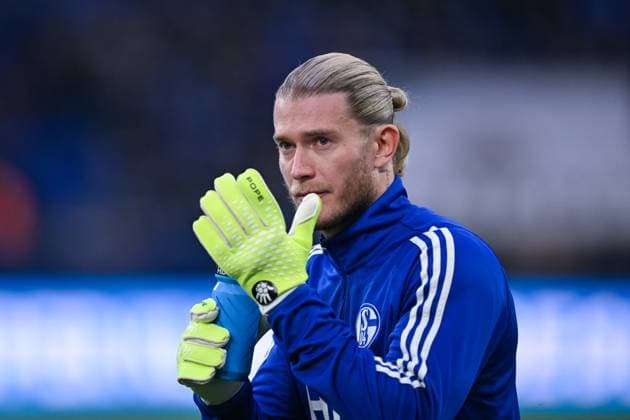14 03 2025, Football, Bundesliga 2, Matchday 26 Season 2024 2025, FC Schalke 04 Hannover 96, Goalkeeper Loris Karius FC Schalke 04 xRHR PHOTO TKx Copyright: RHR-FOTOx RHR-FOTO TK