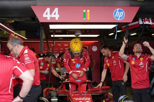 FORMULA 1 LOUIS VUITTON AUSTRALIAN GRAND PRIX 2025 15 03 2025, Albert Park Circuit, Melbourne, FORMULA 1 LOUIS VUITTON AUSTRALIAN GRAND PRIX 2025 ,pictured Lewis Hamilton GBR , Scuderia Ferrari HP nordphotoxGmbHx xBratic nph00250