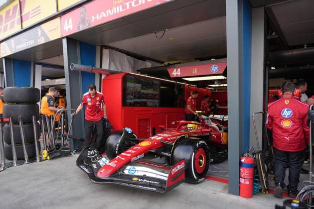 FORMULA 1 LOUIS VUITTON AUSTRALIAN GRAND PRIX 2025 15 03 2025, Albert Park Circuit, Melbourne, FORMULA 1 LOUIS VUITTON AUSTRALIAN GRAND PRIX 2025 ,pictured Lewis Hamilton GBR , Scuderia Ferrari HP nordphotoxGmbHx xBratic nph00250
