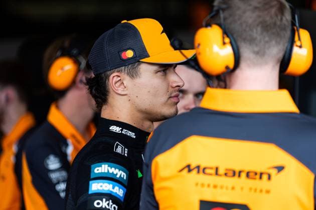 F1 - AUSTRALIAN GRAND PRIX 2025 NORRIS Lando (gbr), McLaren F1 Team MCL39, portrait during the Formula 1 Louis Vuitton Australian Grand Prix 2025, 1st round of the 2025 FIA Formula One World Championship, WM, Weltmeisterschaft from March 14 to 16, 2025 on the Albert Park Grand Prix Circuit, in Melbourne, Australia -  Copyright: xJoaoxFilipex