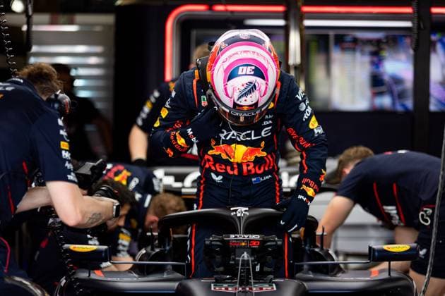 F1 - AUSTRALIAN GRAND PRIX 2025 LAWSON Liam (nzl), Red Bull Racing RB21, portrait, during the Formula 1 Louis Vuitton Australian Grand Prix 2025, 1st round of the 2025 FIA Formula One World Championship, WM, Weltmeisterschaft from March 14 to 16, 2025 on the Albert Park Grand Prix Circuit, in Melbourne, Australia -  Copyright: xJoaoxFilipex