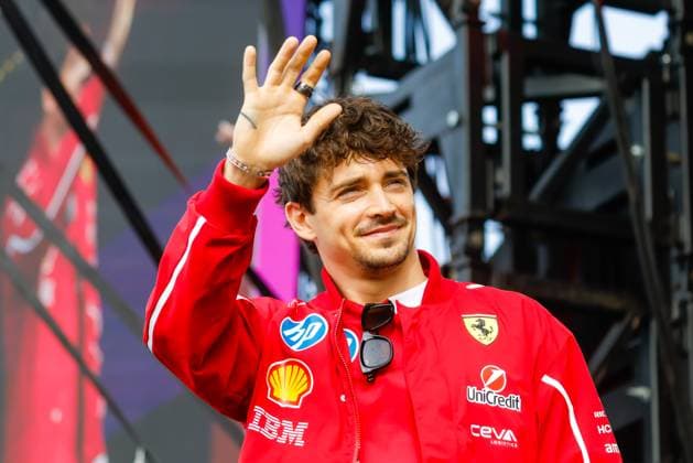 March 15, 2025: MELBOURNE, AUSTRALIA - MARCH 15: Charles Leclerc of Monaco and Scuderia Ferrari HP at the 2025 Australian Grand Prix at Albert Park in Melbourne, Australia - ZUMAp121 20250315_zsp_p121_009 Copyright: xChrisxPutnamx