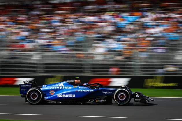 F1 - AUSTRALIAN GRAND PRIX 2025 55 SAINZ Carlos (spa), Williams Racing FW47, action during the Formula 1 Louis Vuitton Australian Grand Prix 2025, 1st round of the 2025 FIA Formula One World Championship, WM, Weltmeisterschaft from March 14 to 16, 2025 on the Albert Park Grand Prix Circuit, in Melbourne, Australia - MelbourneAustralia  Copyright: xANTONINxVINCENTx
