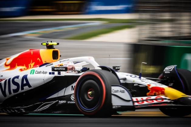March 15, 2025: MELBOURNE, AUSTRALIA - MARCH 15: Yuki Tsunoda of Japan drives the Visa Cash App Racing Bulls F1 Team VCARB 02 during third practice in the 2025 Australian Grand Prix at Albert Park in Melbourne, Australia - ZUMAp121 20250315_zsp_p121_030 Copyright: xChrisxPutnamx