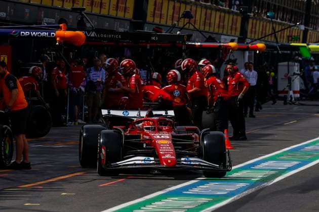 16 Charles Leclerc MCO, Scuderia Ferrari HP , F1 Grand Prix of Australia at Albert Park Grand Prix Circuit on March 15, 2025 in Melbourne, Australia Photo by HOCH ZWEI Melbourne Australia