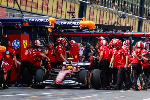 44 Lewis Hamilton GBR, Scuderia Ferrari HP , F1 Grand Prix of Australia at Albert Park Grand Prix Circuit on March 15, 2025 in Melbourne, Australia Photo by HOCH ZWEI Melbourne Australia