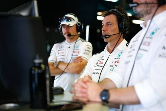 Toto Wolff AUT, Mercedes AMG Petronas F1 Team , F1 Grand Prix of Australia at Albert Park Grand Prix Circuit on March 15, 2025 in Melbourne, Australia Photo by HOCH ZWEI Melbourne Australia