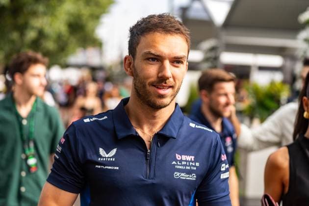 March 15, 2025, Melbourne, Victoria, Australia: BWT Alpine Formula One Team driver PIERRE GASLY of France in the paddock on Saturday at the Formula 1 Louis Vuitton Australian Grand Prix 2025 on March 15, 2025 in Melbourne, Australia. Melbourne Australia - ZUMAf186 20250315_zsp_f186_044 Copyright: xJamesxForresterx