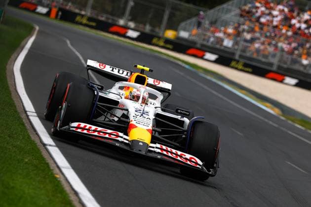 22 Yuki Tsunoda JPN, Visa Cash App Racing Bulls F1 Team , F1 Grand Prix of Australia at Albert Park Grand Prix Circuit on March 15, 2025 in Melbourne, Australia Photo by HOCH ZWEI Melbourne Australia