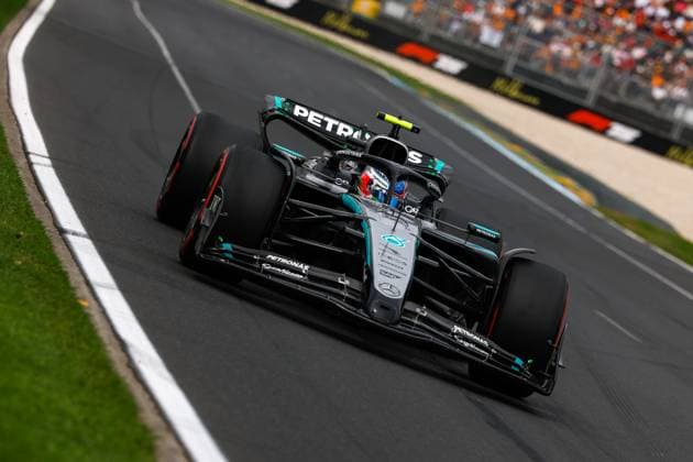 12 Andrea Kimi Antonelli ITA, Mercedes AMG Petronas F1 Team , F1 Grand Prix of Australia at Albert Park Grand Prix Circuit on March 15, 2025 in Melbourne, Australia Photo by HOCH ZWEI Melbourne Australia