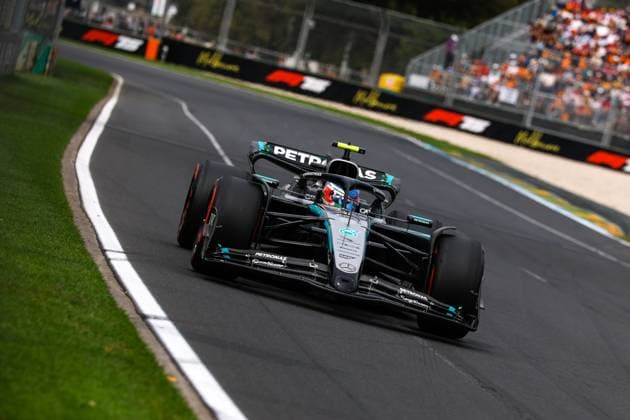 12 Andrea Kimi Antonelli ITA, Mercedes AMG Petronas F1 Team , F1 Grand Prix of Australia at Albert Park Grand Prix Circuit on March 15, 2025 in Melbourne, Australia Photo by HOCH ZWEI Melbourne Australia