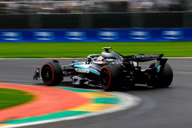 12 Andrea Kimi Antonelli ITA, Mercedes AMG Petronas F1 Team , F1 Grand Prix of Australia at Albert Park Grand Prix Circuit on March 15, 2025 in Melbourne, Australia Photo by HOCH ZWEI Melbourne Australia