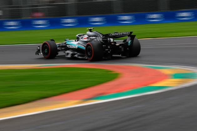 12 Andrea Kimi Antonelli ITA, Mercedes AMG Petronas F1 Team , F1 Grand Prix of Australia at Albert Park Grand Prix Circuit on March 15, 2025 in Melbourne, Australia Photo by HOCH ZWEI Melbourne Australia