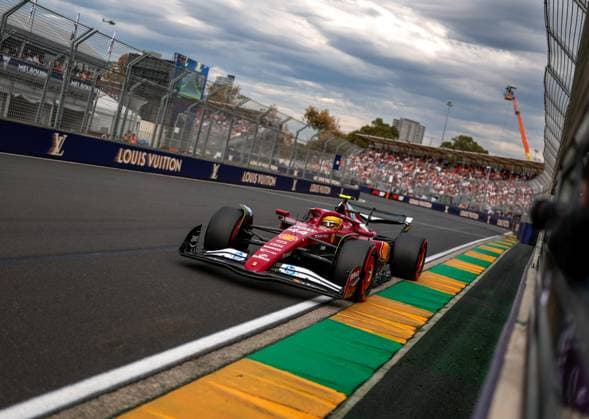 44 Lewis Hamilton GBR, Scuderia Ferrari HP , F1 Grand Prix of Australia at Albert Park Grand Prix Circuit on March 15, 2025 in Melbourne, Australia Photo by HOCH ZWEI Melbourne Australia