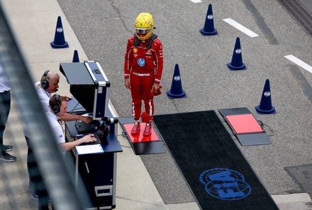 44 Lewis Hamilton GBR, Scuderia Ferrari HP , F1 Grand Prix of Australia at Albert Park Grand Prix Circuit on March 15, 2025 in Melbourne, Australia Photo by HOCH ZWEI Melbourne Australia