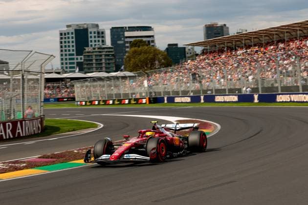 44 Lewis Hamilton GBR, Scuderia Ferrari HP , F1 Grand Prix of Australia at Albert Park Grand Prix Circuit on March 15, 2025 in Melbourne, Australia Photo by HOCH ZWEI Melbourne Australia