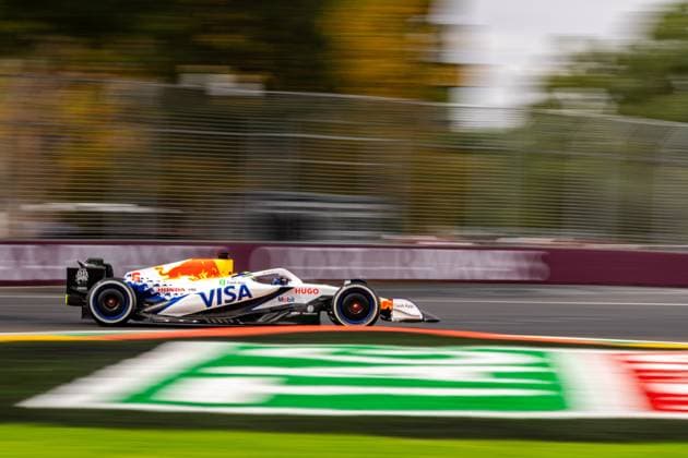 March 15, 2025, Melbourne, Victoria, Australia: Visa Cash App Racing Bulls Formula One Team driver ISACK HADJAR (6) of France at Turn 12 (Lauda) on Saturday at the Formula 1 Louis Vuitton Australian Grand Prix 2025 on March 15, 2025 in Melbourne, Australia. Melbourne Australia - ZUMAf186 20250315_zsp_f186_112 Copyright: xJamesxForresterx
