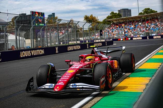 MOTORI - Formula 1 - FORMULA 1 LOUIS VUITTON AUSTRALIAN GRAND PRIX 2025 - Practice 3 and Qualifying Lewis Hamilton (GBR) - Scuderia Ferrari - Ferrari SF-25 - Ferrari during Qualify Session of Formula 1 Louis Vuitton Australian Grand Prix 2025; Albert Park, Melbourne, Australia, from March 14 to 16 2025 Australia Australia  Copyright: xIPAxSport ABACAx