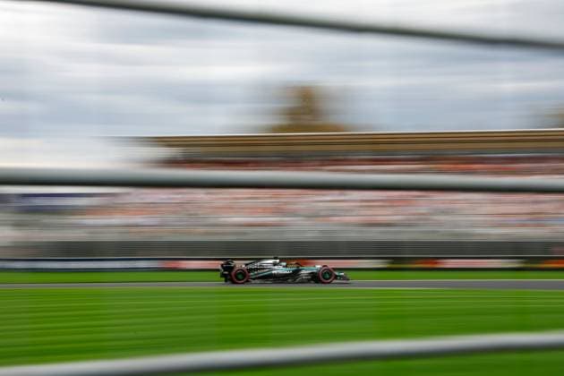 63 George Russell GBR, Mercedes AMG Petronas F1 Team , F1 Grand Prix of Australia at Albert Park Grand Prix Circuit on March 15, 2025 in Melbourne, Australia Photo by HOCH ZWEI Melbourne Australia