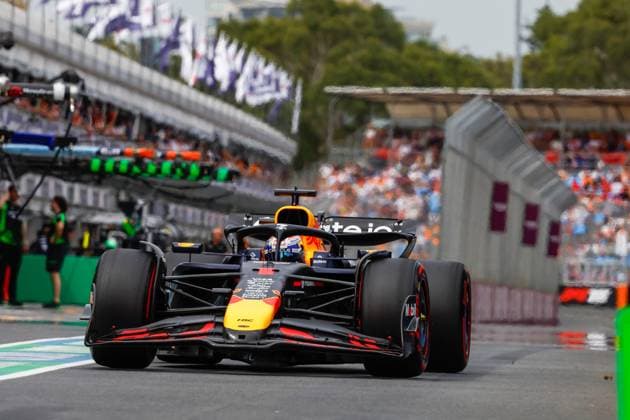 1 Max Verstappen NLD, Oracle Red Bull Racing , F1 Grand Prix of Australia at Albert Park Grand Prix Circuit on March 15, 2025 in Melbourne, Australia Photo by HOCH ZWEI Melbourne Australia