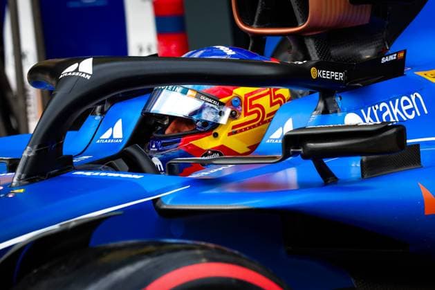 F1 - AUSTRALIAN GRAND PRIX 2025 SAINZ Carlos (spa), Williams Racing FW47, portrait during the Formula 1 Louis Vuitton Australian Grand Prix 2025, 1st round of the 2025 FIA Formula One World Championship, WM, Weltmeisterschaft from March 14 to 16, 2025 on the Albert Park Grand Prix Circuit, in Melbourne, Australia - MelbourneAustralia  Copyright: xFLORENTxGOODENx