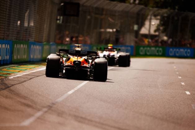 Formula 1, Australian Grand Prix 2025, Friday Practice 3 in Melbourne, Australia - 15 Mar 2025 Lando Norris of Great Britain drives the (4) McLaren Formula 1 Team MCL39 during final practice ahead of the F1 Grand Prix of Australia at the Albert Park Grand Prix circuit in Melbourne. Melbourne Australia Copyright: xGeorgexHitchensx xSOPAxImagesx ghausgp25_satfp3_3