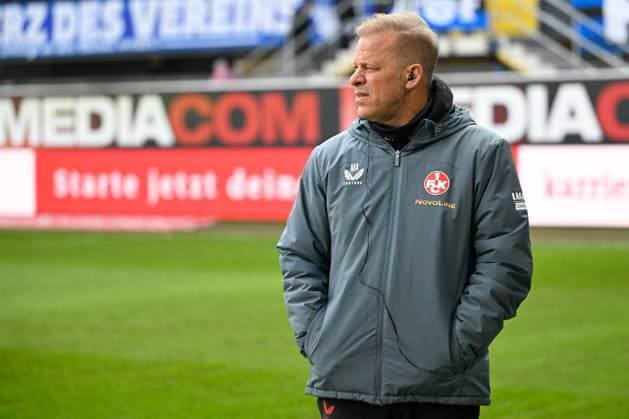 Paderborn, Home Deluxe Arena, 15 03 25, GER, Herren, 2 Bundesliga, Saison 2024 2025, SC Paderborn 07 1 FC Kaiserslautern Bild Trainer Markus ANFANG Kaiserslautern Only for editorial use DFL regulations prohibit any use of photographs as image sequences and or quasi video NRW Germany