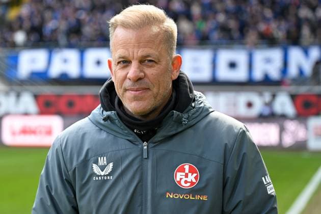 Paderborn, Home Deluxe Arena, 15 03 25, GER, Herren, 2 Bundesliga, Saison 2024 2025, SC Paderborn 07 1 FC Kaiserslautern Bild Trainer Markus ANFANG Kaiserslautern Only for editorial use DFL regulations prohibit any use of photographs as image sequences and or quasi video NRW Germany