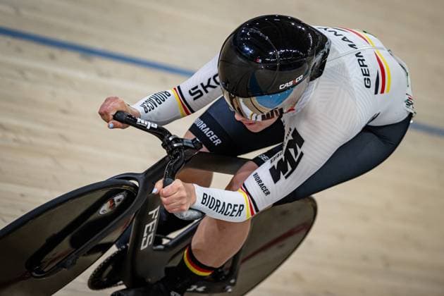 SCHNEIDER Clara UCI Track Cycling Nations Cup Konya 2025 SCHNEIDER Clara GER Germany Landscape horizontal Landscape Event Event UCI Track Cycling Nations Cup 2025 Category Category Cycling Track Cycling Nations Cup Elite Women Location Place Asia Turkey Konya Velodrom Konya Discipline Sprint Distance 200 m Date Date 15 03 2025 Saturday Day 2