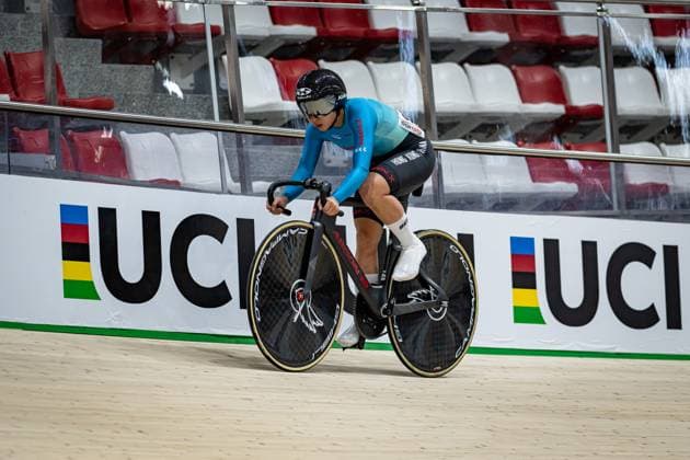 YEUNG Cho Yiu UCI Track Cycling Nations Cup Konya 2025 YEUNG Cho Yiu HKG Hong Kong Landscape horizontal Landscape Event Event UCI Track Cycling Nations Cup 2025 Category Category Cycling Track Cycling Nations Cup Elite Women Location Location Asia Turkey Konya Velodrome Konya Discipline Sprint Distance 200 m Date Date 15 03 2025 Saturday Day 2