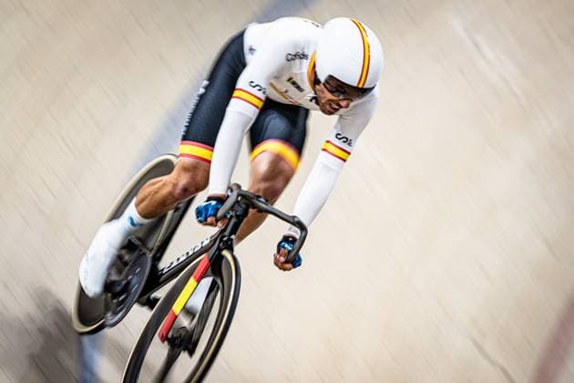 TORRES BARCELO Albert UCI Track Cycling Nations Cup Konya 2025 TORRES BARCELO Albert ESP Spain Landscape horizontal Landscape Event Event UCI Track Cycling Nations Cup 2025 Category Category Cycling Track Cycling Nations Cup Elite Men Location Location Asia Turkey Konya Velodrome Konya Discipline Omnium Distance m Date Date 15 03 2025 Saturday Day 2