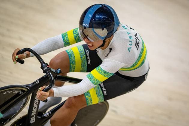WATTS Sophie UCI Track Cycling Nations Cup Konya 2025 WATTS Sophie AUS Australia Landscape horizontal Landscape Event Event UCI Track Cycling Nations Cup 2025 Category Category Cycling Track Cycling Nations Cup Elite Women Location Location Asia Turkey Konya Velodrome Konya Discipline Sprint Distance 200 m Date Date 15 03 2025 Saturday Day 2