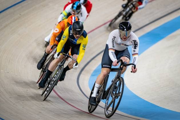 MARASAS Mateo Nicolas, BARBER Daniel, DODYK Ryan, DÖRNBACH Maximilian, NAKANO Shinji , KOOL Daan, DANYLCHUK Bohdan UCI Track Cycling Nations Cup Konya 2025 MARASAS Mateo Nicolas ARG Argentina BARBER Daniel AUS Australia DODYK Ryan CAN Canada DÖRNBACH Maximilian GER Germany NAKANO Shinji JPN Japan KOOL Daan NED Netherlands DANYLCHUK Bohdan UKR Ukraine Landscape horizontal Landscape Event Event UCI Track Cycling Nations Cup 2025 Category Category Cycling Track Cycling Nations Cup Elite Men Location Location Asia Turkey Konya Velodrome Konya Discipline Keirin Distance m Date Date 15 03 2025 Saturday Day 2