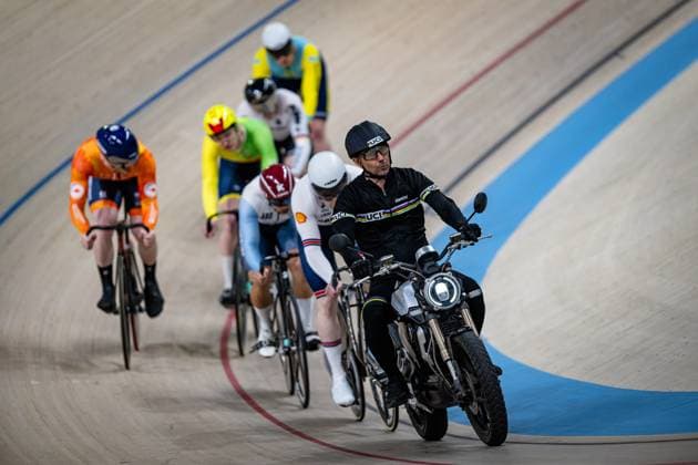 VILAR Lucas Oscar, LEDINGHAM HORN Harry, SPIEGEL Luca, CHUGAY Andrey, VADAPALAS Eimantas, VAN LOON Tijmen UCI Track Cycling Nations Cup Konya 2025 VILAR Lucas Oscar ARG Argentina LEDINGHAM HORN Harry GBR Great Britain SPIEGEL Luca GER Germany CHUGAY Andrey KAZ Kazakhstan VADAPALAS Eimantas LTU Lithuania VAN LOON Tijmen NED Netherlands Landscape format landscape horizontal Landscape Event Event UCI Track Cycling Nations Cup 2025 Category Category Cycling Track Cycling Nations Cup Elite Men Location Location Asia Turkey Konya Velodrome Konya Discipline Keirin Distance m Date Date 15 03 2025 Saturday Day 2