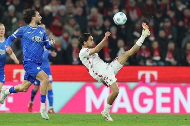 GER, 2 FBL, 1 FC Koeln vs SV Darmstadt 98 15 03 2025, Rheinenergie Stadion, Koeln, GER, 2 FBL, 1 FC Koeln vs SV Darmstadt 98, in the picture Max Finkgräfe Finkgraefe FC Koeln 35 , nordphotoxGmbHx xMeuter nph00351