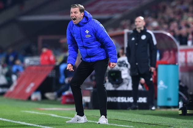 Soccer 2 Bundesliga 26 Matchday 1 FC Köln SV Darmstadt 98 on 15 03 2025 at RheinEnergieStadion in Cologne Florian Kohfeldt Coach Head Coach Darmstadt DFL regulations prohibit any use of photographs as image sequences and or quasi video xRx