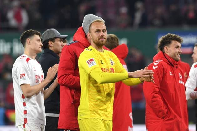 Goalkeeper Marvin Schwaebe 1 FC Koeln looks on during the 2 Bundesliga match between 1 FC Köln and SV Darmstadt 98 at RheinEnergieStadion on March 15, 2025 in Cologne, Germany Photo by Ralf Treese DeFodi Images Goalkeeper Marvin Schwaebe 1 FC Koeln looks on during the 2 Bundesliga match between 1 FC Köln and SV Darmstadt 98 at RheinEnergieStadion on March 15, 2025 in Cologne, Germany Photo by Ralf Treese DeFodi Images DFB DFL REGULATIONS PROHIBIT ANY USE OF PHOTOGRAPHS AS IMAGE SEQUENCES AND OR QUASI VIDEO Photo by Ralf Treese DeFodi Images
