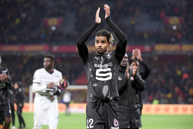 RC Lens v Stade Rennais - Ligue 1 McDonald s 2024 2025 22 Lorenz ASSIGNON (srfc) during the Ligue 1 McDonald s match between Lens and Rennes at Stade Bollaert-Delelis on March 15, 2025 in Lens, France. Lens France  Copyright: xFEPx 776296038