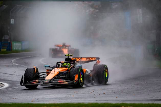 F1 - AUSTRALIAN GRAND PRIX 2025 04 NORRIS Lando (gbr), McLaren F1 Team MCL39, action during the Formula 1 Louis Vuitton Australian Grand Prix 2025, 1st round of the 2025 FIA Formula One World Championship, WM, Weltmeisterschaft from March 14 to 16, 2025 on the Albert Park Grand Prix Circuit, in Melbourne, Australia - MelbourneAustralia  Copyright: xFLORENTxGOODENx