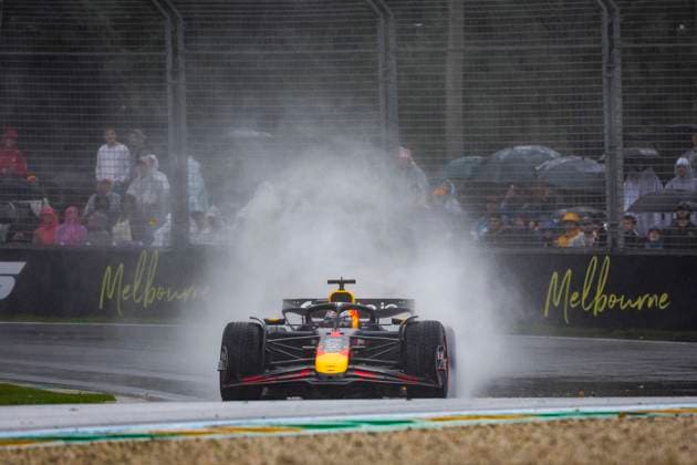 F1 - AUSTRALIAN GRAND PRIX 2025 01 VERSTAPPEN Max (nld), Red Bull Racing RB21, action during the Formula 1 Louis Vuitton Australian Grand Prix 2025, 1st round of the 2025 FIA Formula One World Championship, WM, Weltmeisterschaft from March 14 to 16, 2025 on the Albert Park Grand Prix Circuit, in Melbourne, Australia - MelbourneAustralia  Copyright: xFLORENTxGOODENx