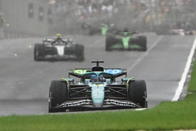 AUSTRALIAN GRAND PRIX, Lance Stroll of Aston Martin during the Australian Formula One Grand Prix at Albert Park in Melbourne, Victoria, Sunday, March 16, 2025. ( NO ARCHIVING, EDITORIAL USE ONLY, NO USE IN BOOKS WITHOUT CONSENT Melbourne Victoria Australia  Copyright: xJamesxRossx 20250316156196123483
