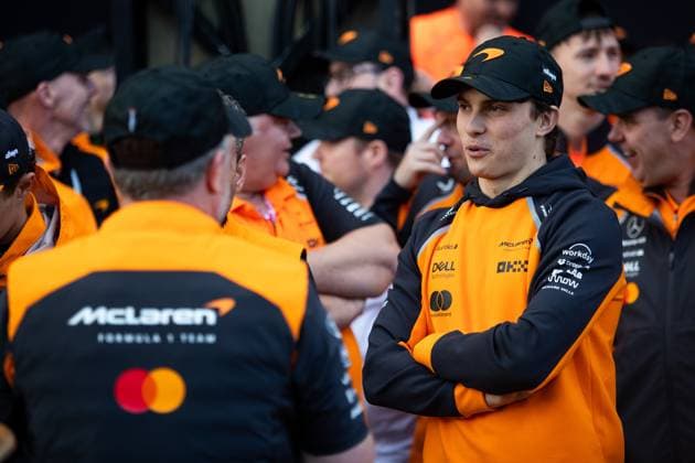 F1 - AUSTRALIAN GRAND PRIX 2025 PIASTRI Oscar (aus), McLaren F1 Team MCL39, portrait during the Formula 1 Louis Vuitton Australian Grand Prix 2025, 1st round of the 2025 FIA Formula One World Championship, WM, Weltmeisterschaft from March 14 to 16, 2025 on the Albert Park Grand Prix Circuit, in Melbourne, Australia -  Copyright: xJoaoxFilipex