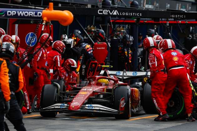 44 Lewis Hamilton GBR, Scuderia Ferrari HP , F1 Grand Prix of Australia at Albert Park Grand Prix Circuit on March 16, 2025 in Melbourne, Australia Photo by HOCH ZWEI Melbourne Australia