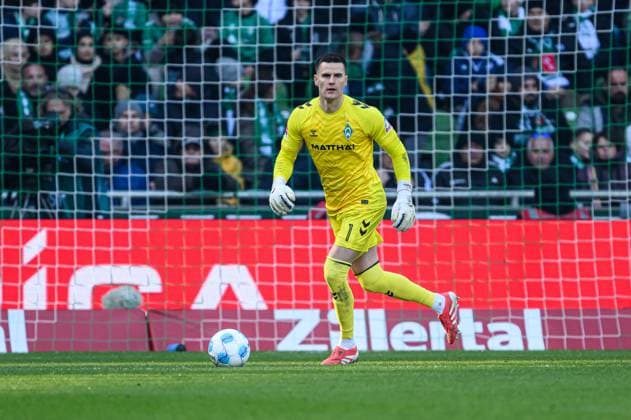 GER, 1. FBL, SV Werder Bremen vs Borussia Moenchengladbach 15.03.2025, Weserstadion, Bremen, GER, 1. FBL, SV Werder Bremen vs Borussia Moenchengladbach im Bild Michael Zetterer (Werder Bremen 01); *** GER, 1 FBL, SV Werder Bremen vs Borussia Moenchengladbach 15 03 2025, Weserstadion, Bremen, GER, 1 FBL, SV Werder Bremen vs Borussia Moenchengladbach in picture Michael Zetterer Werder Bremen 01 nordphotoxGmbHxx xKokenge nph00001