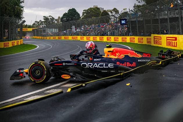 MOTORI - Formula 1 - FORMULA 1 LOUIS VUITTON AUSTRALIAN GRAND PRIX 2025 - Race Liam Lawson (NZL) - Redbull Racing RB21 - Honda RBPT during the Race of Formula 1 Louis Vuitton Australian Grand Prix 2025; Albert Park, Melbourne, Australia, from March 14 to 16 2025 Australia Australia  Copyright: xIPAxSport ABACAx