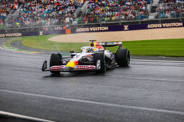 MOTORI - Formula 1 - FORMULA 1 LOUIS VUITTON AUSTRALIAN GRAND PRIX 2025 - Race Isack Hadjar (FRA) VCARB 02 RBPT Honda during the Race of Formula 1 Louis Vuitton Australian Grand Prix 2025; Albert Park, Melbourne, Australia, from March 14 to 16 2025 Australia Australia  Copyright: xIPAxSport ABACAx