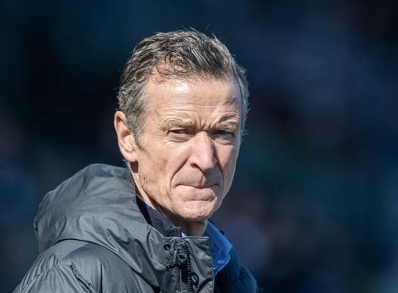 Soccer, Men, Season 2024 2025, 2 Bundesliga 26 Matchday , Eintracht Braunschweig Hertha BSC, Managing Director Thomas E Herrich Hertha BSC , 16 03 2025, Copyright: xSebastianxRäppold MatthiasxKochx
